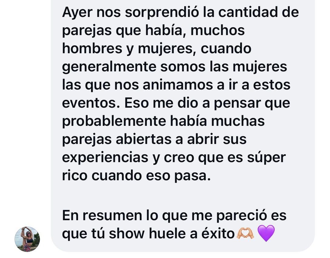 Opinión del show